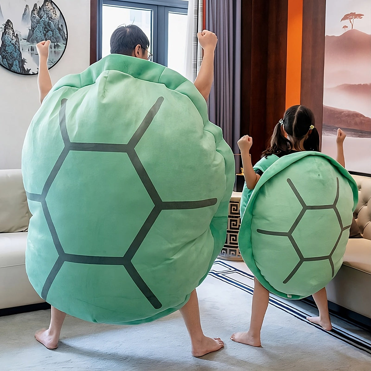 Wearable Turtle Shell Plush Pillow - MyTapDom