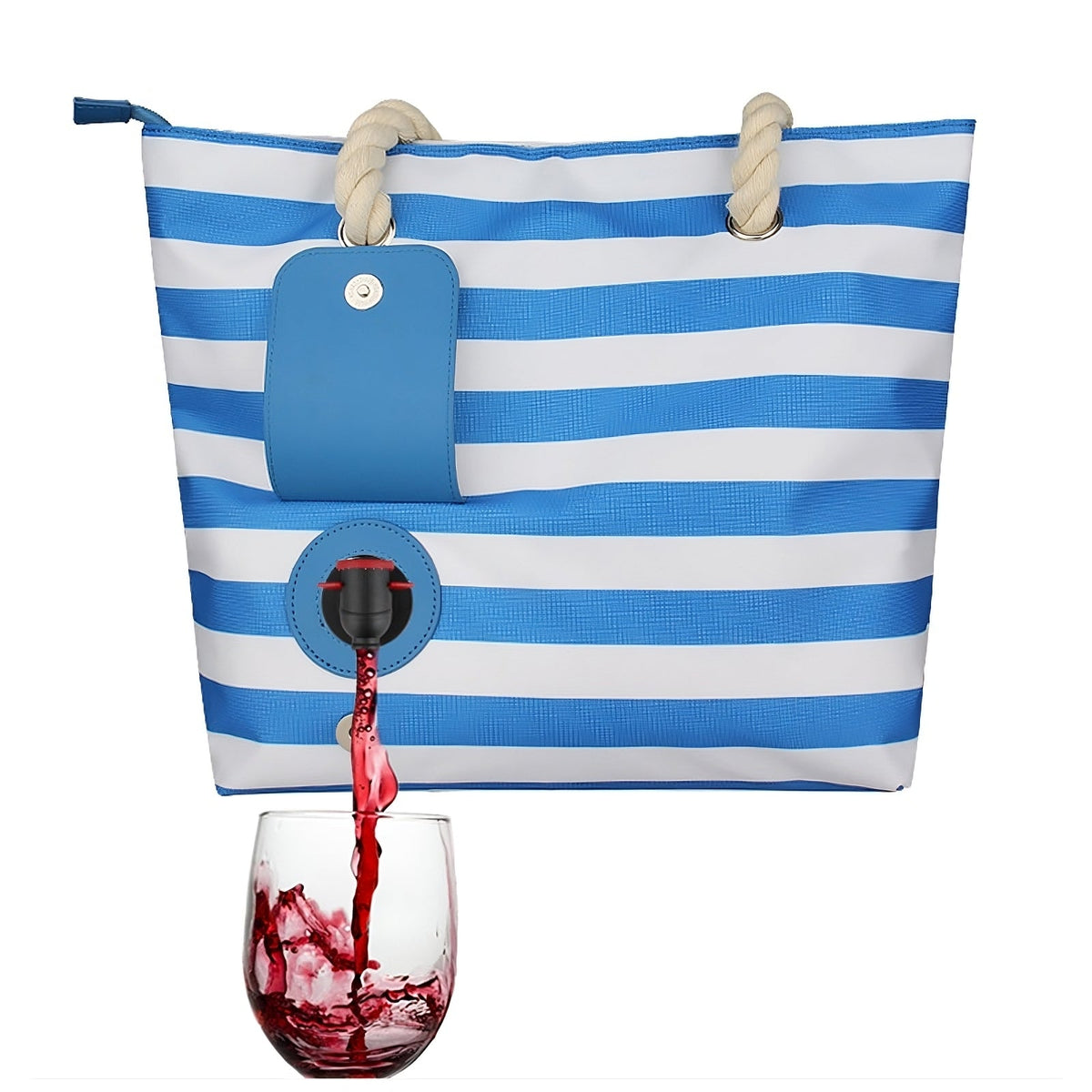 Insulated Tote Bag with Drink Dispenser - MyTapDom